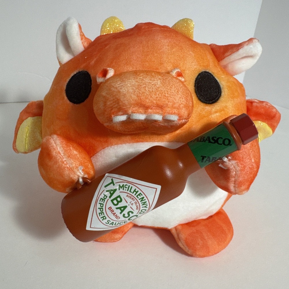 Zuru Snackles‎ Felix Tabasco Dragon 5" Mini Brands Plush Stuffed Animal